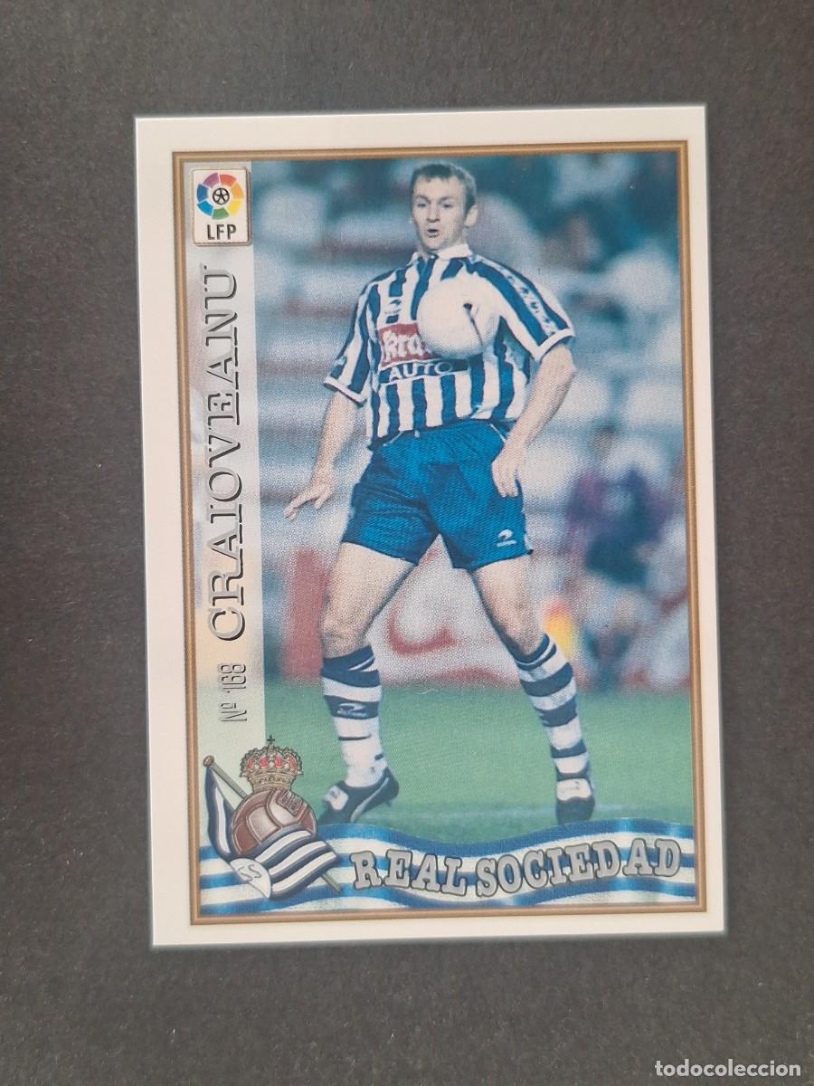 Figurine di Calcio: L1 CRAIOVEANU REAL SOCIEDAD 168 MUNDICROMO LAS FICHAS DE LA LIGA 1997/1998 97 98