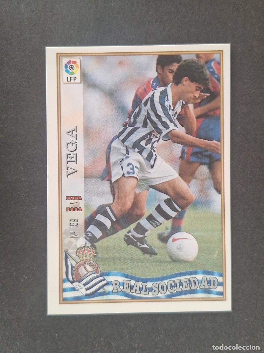 Figurine di Calcio: L1 VEGA REAL SOCIEDAD 159 ULTIMA HORA MUNDICROMO LAS FICHAS DE LA LIGA 1997/1998 97 98