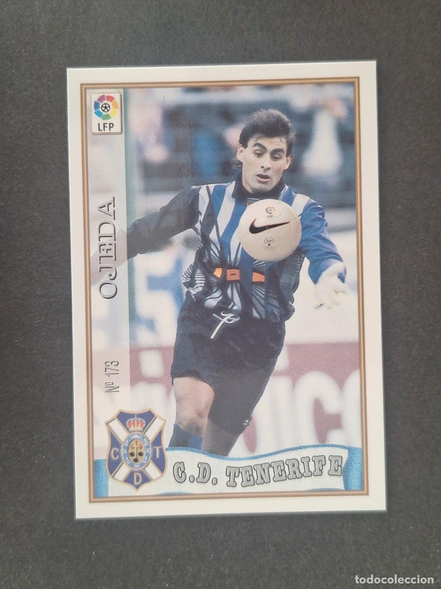 Figurine di Calcio: L1 OJEDA C. D. TENERIFE 173 MUNDICROMO LAS FICHAS DE LA LIGA 1997/1998 97 98