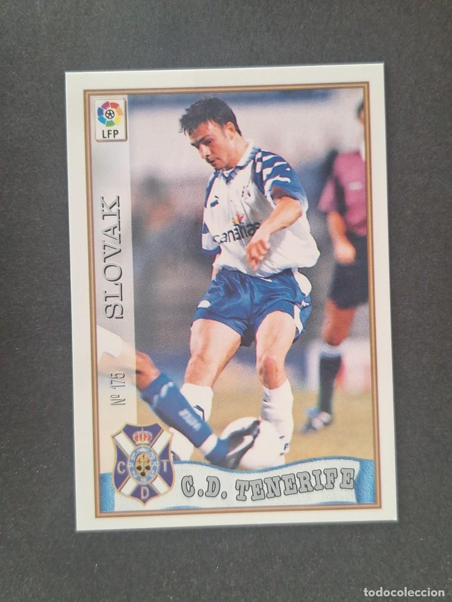Figurine di Calcio: L1 SLOVAK C. D. TENERIFE 175 MUNDICROMO LAS FICHAS DE LA LIGA 1997/1998 97 98