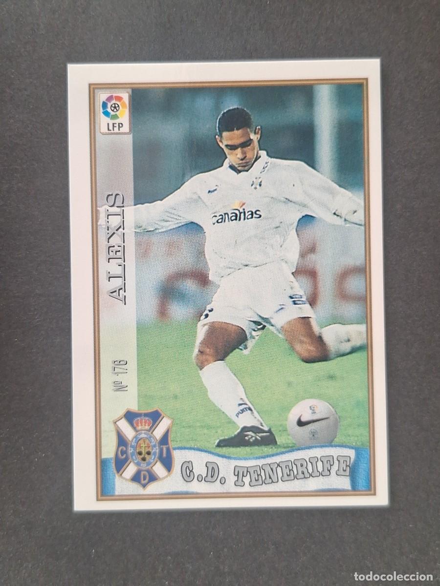 Figurine di Calcio: L1 ALEXIS C. D. TENERIFE 176 MUNDICROMO LAS FICHAS DE LA LIGA 1997/1998 97 98