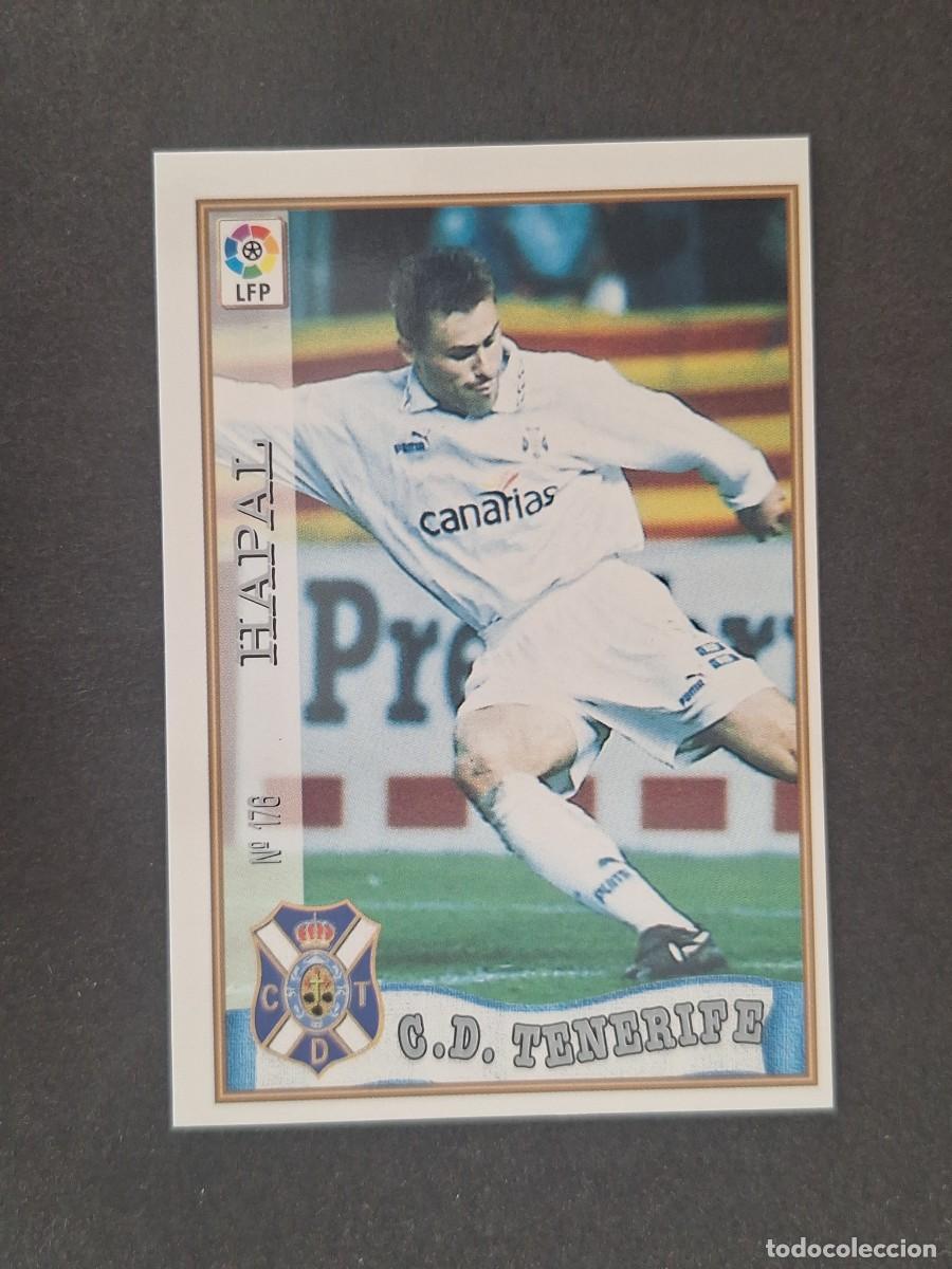 Figurine di Calcio: L1 HAPAL C. D. TENERIFE 176 MUNDICROMO LAS FICHAS DE LA LIGA 1997/1998 97 98
