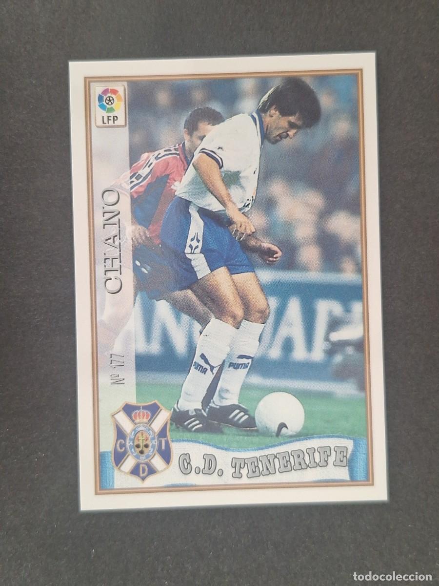Figurine di Calcio: L1 CHANO C. D. TENERIFE 177 MUNDICROMO LAS FICHAS DE LA LIGA 1997/1998 97 98
