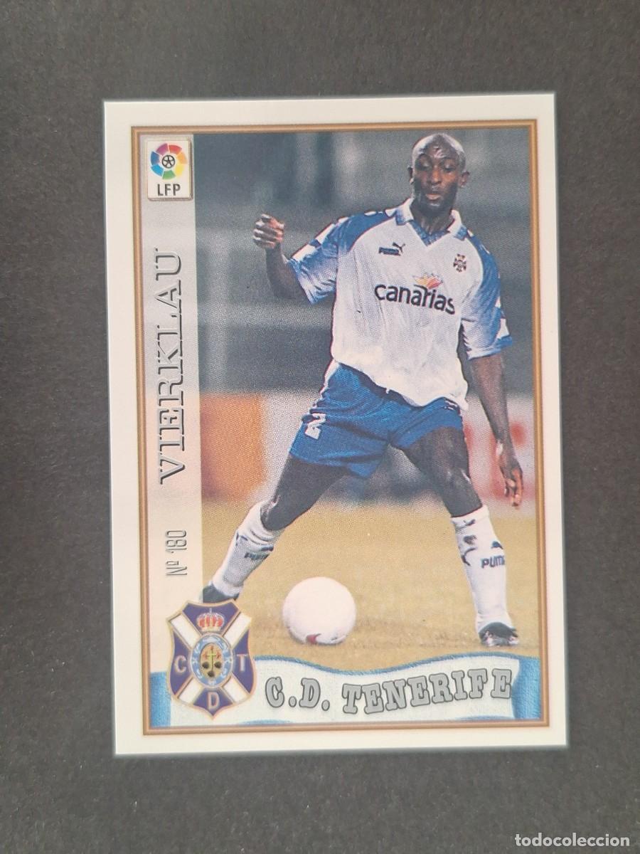 Fu&szlig;ball-Sticker: L1 VIERKLAU C. D. TENERIFE 180 MUNDICROMO LAS FICHAS DE LA LIGA 1997/1998 97 98