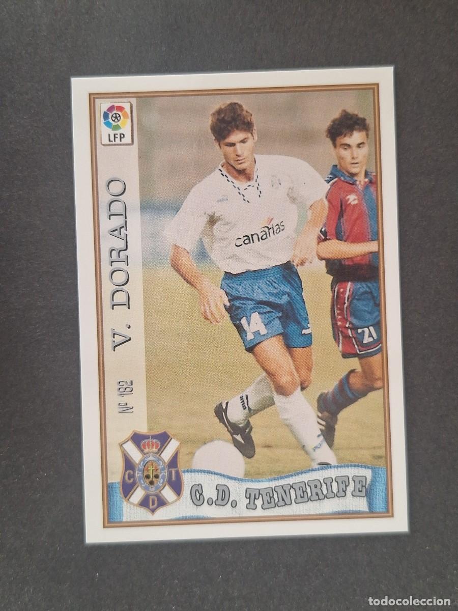 Fu&szlig;ball-Sticker: L1 VIVAR DORADO C. D. TENERIFE 182 MUNDICROMO LAS FICHAS DE LA LIGA 1997/1998 97 98