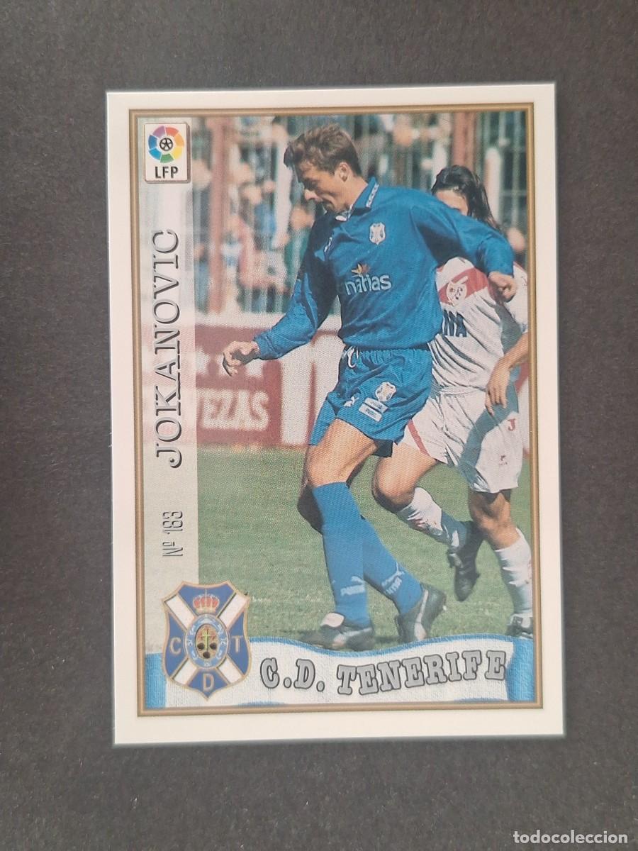 Fu&szlig;ball-Sticker: L1 JOKANOVIC C. D. TENERIFE 183 MUNDICROMO LAS FICHAS DE LA LIGA 1997/1998 97 98