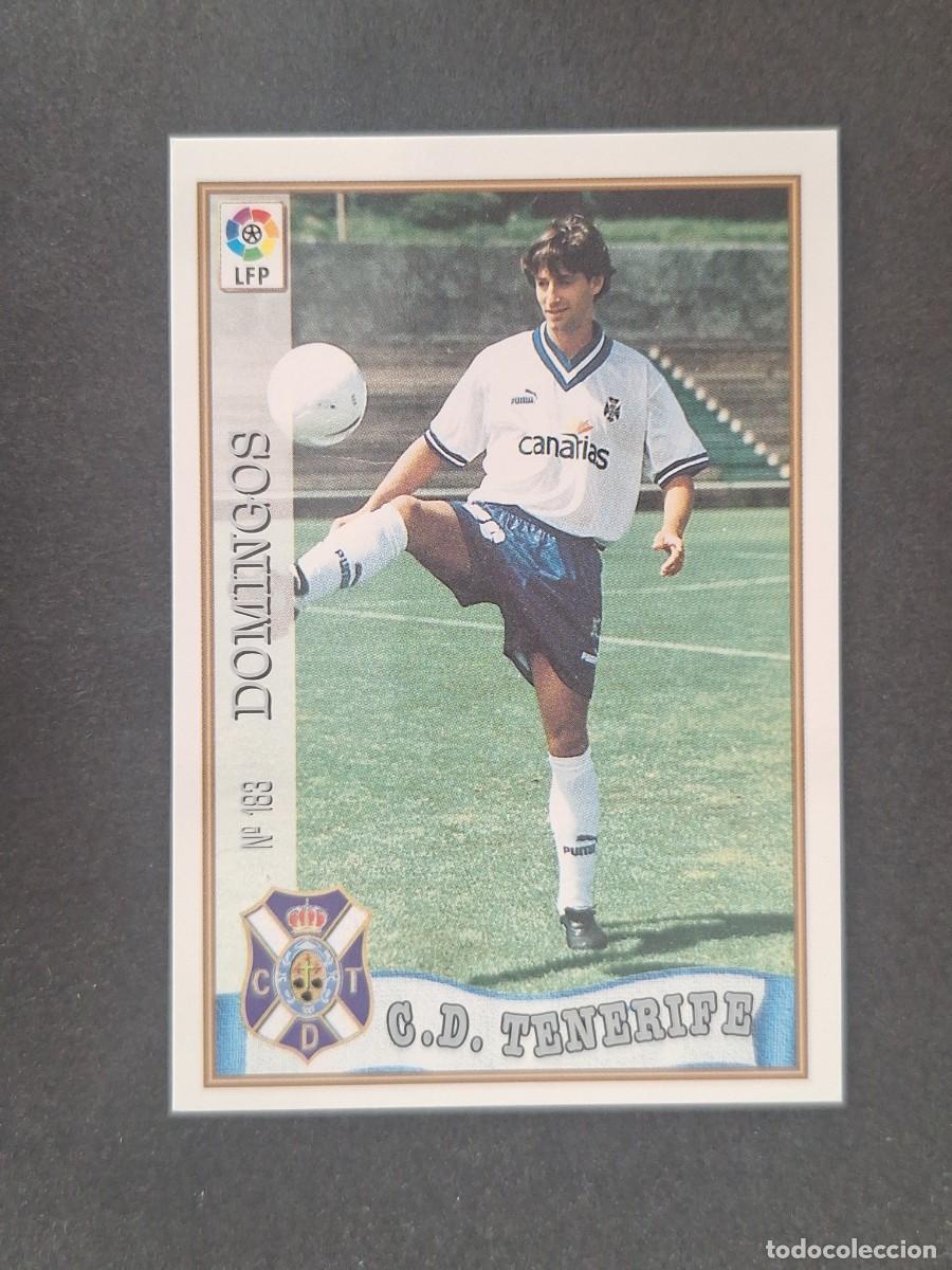 Fu&szlig;ball-Sticker: L1 DOMINGOS C. D. TENERIFE 183 MUNDICROMO LAS FICHAS DE LA LIGA 1997/1998 97 98