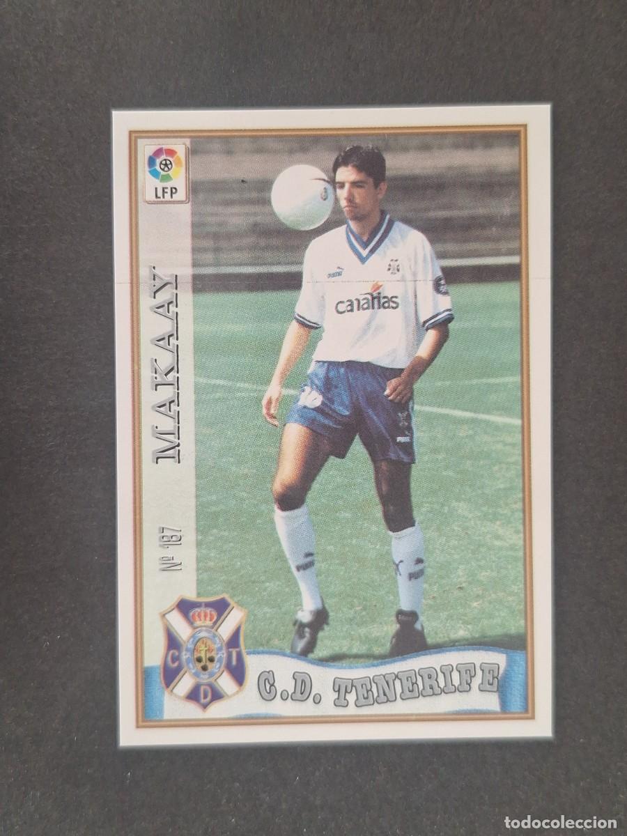 Fu&szlig;ball-Sticker: L1 MAKAAY C. D. TENERIFE 187 MUNDICROMO LAS FICHAS DE LA LIGA 1997/1998 97 98