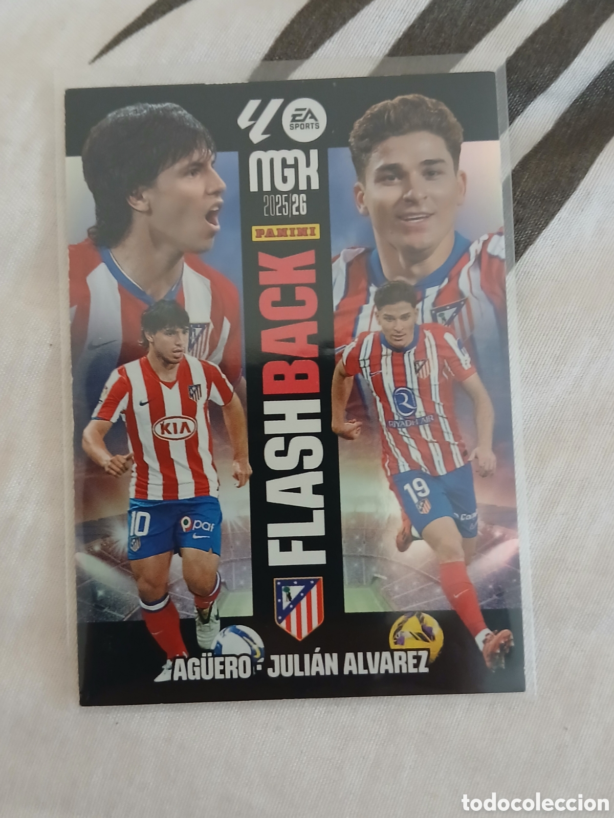Fu&szlig;ball-Sticker: Flashback Aguero Julian