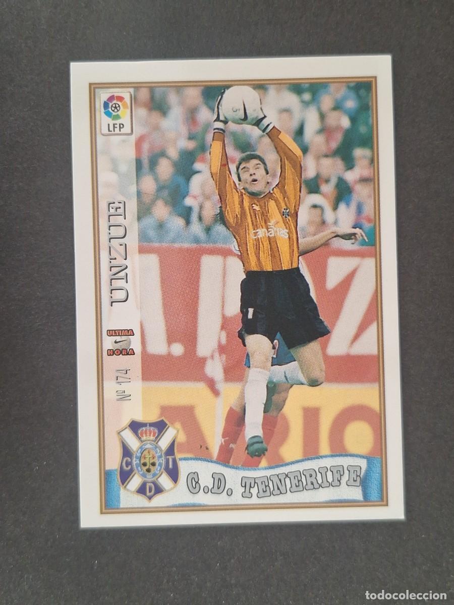 Fu&szlig;ball-Sticker: L1 UNZUE C. D. TENERIFE 174 ULTIMA HORA MUNDICROMO LAS FICHAS DE LA LIGA 1997/1998 97 98