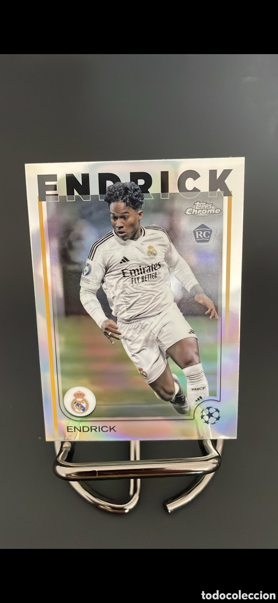 Fu&szlig;ball-Sticker: Endrick refractor topps chrome