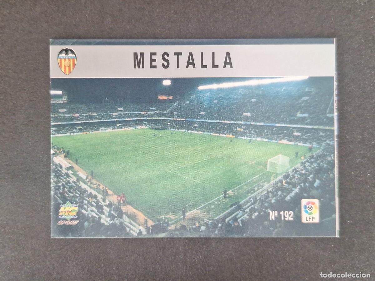 Fu&szlig;ball-Sticker: L1 ESTADIO MESTALLA VALENCIA C. F. 192 MUNDICROMO LAS FICHAS DE LA LIGA 1997/1998 97 98