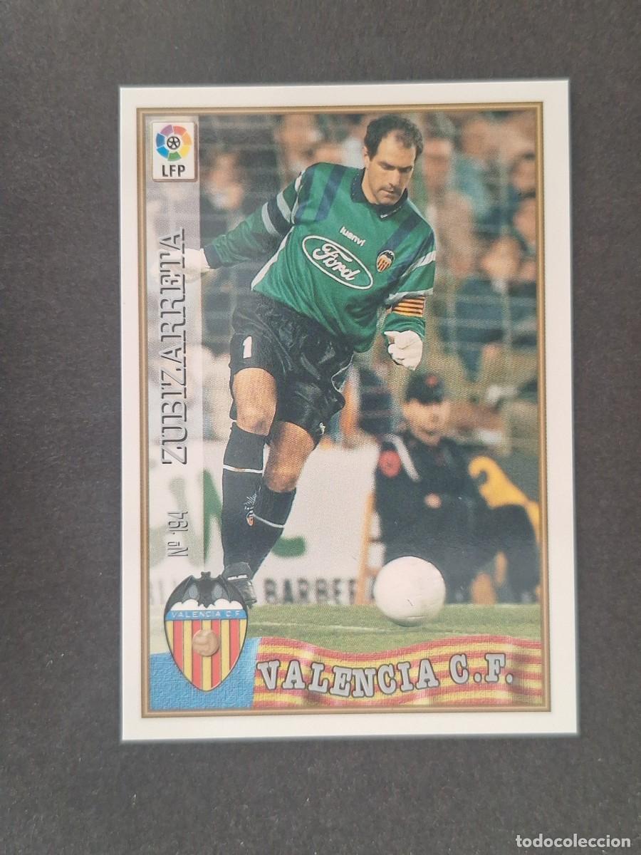 Fu&szlig;ball-Sticker: L1 ZUBIZARRETA VALENCIA C. F. 194 MUNDICROMO LAS FICHAS DE LA LIGA 1997/1998 97 98