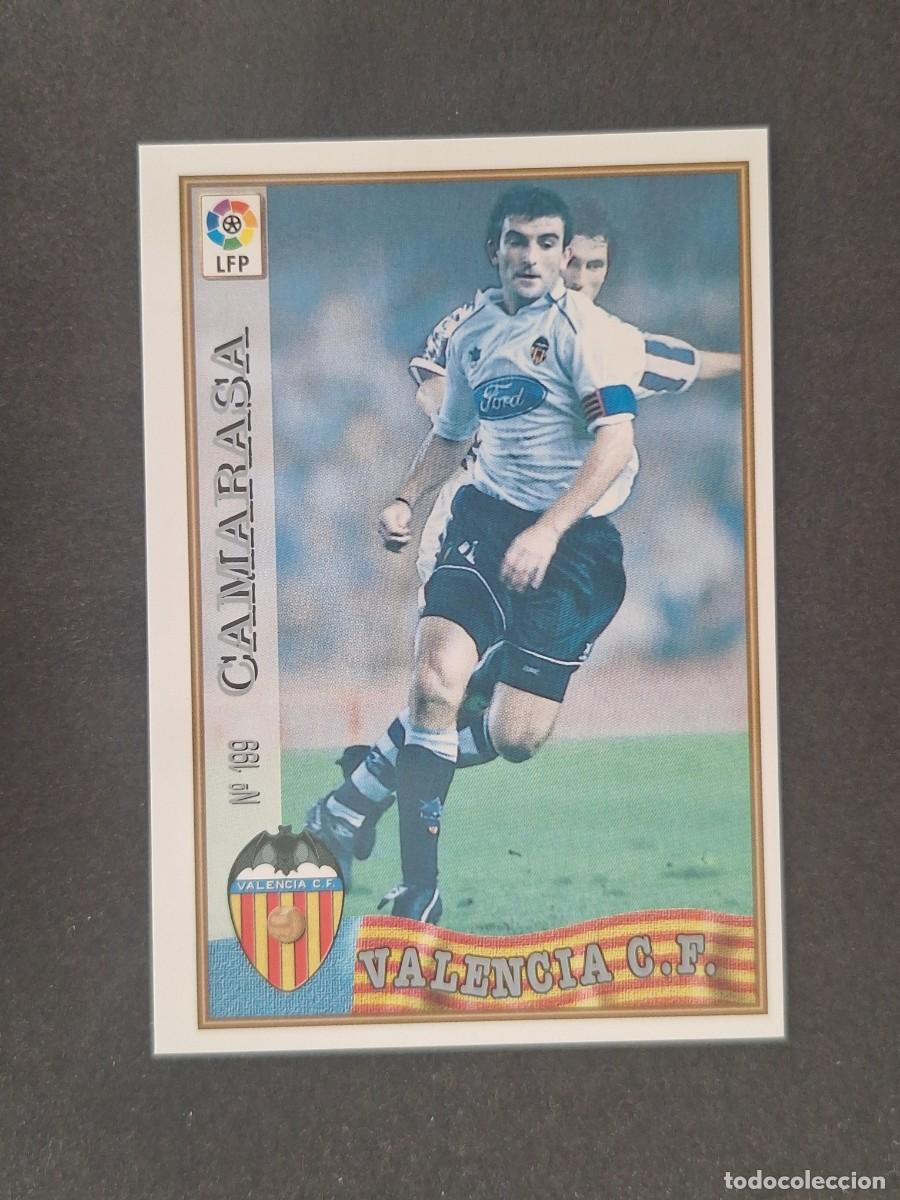 Figurine di Calcio: L1 CAMARASA VALENCIA C. F. 199 MUNDICROMO LAS FICHAS DE LA LIGA 1997/1998 97 98