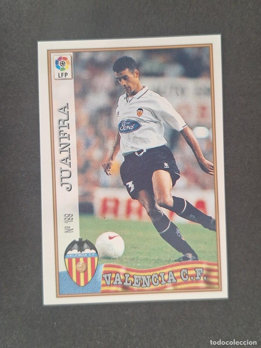 Figurine di Calcio: L1 JUANFRA VALENCIA C. F. 199 MUNDICROMO LAS FICHAS DE LA LIGA 1997/1998 97 98