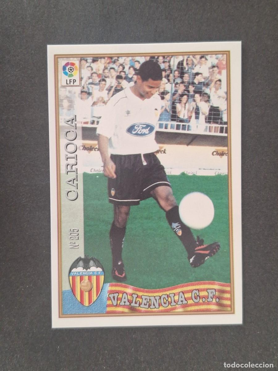 Figurine di Calcio: L1 CARIOCA VALENCIA C. F. 205 MUNDICROMO LAS FICHAS DE LA LIGA 1997/1998 97 98