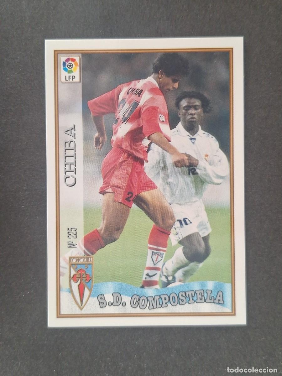 Cromos de f&uacute;tbol: L1 CHIBA S. D. COMPOSTELA 225 MUNDICROMO LAS FICHAS DE LA LIGA 1997 1998 97 98