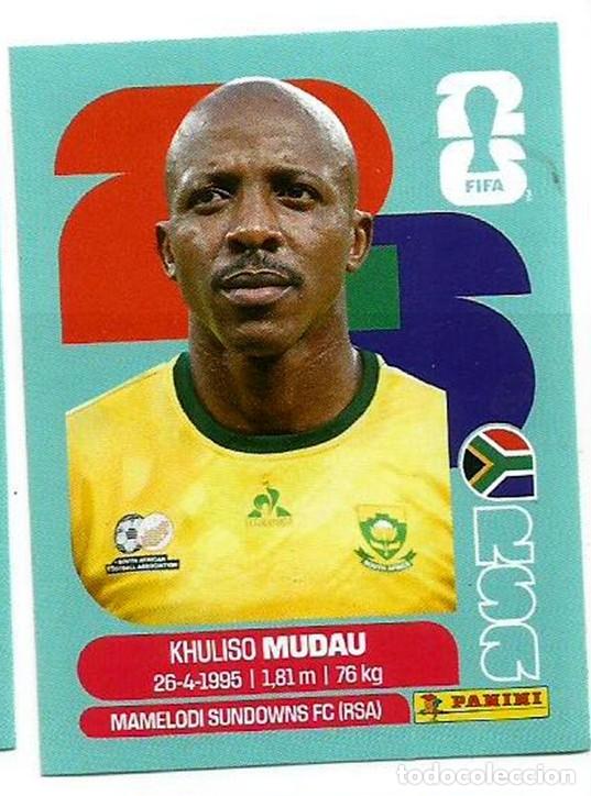 Cromos de f&uacute;tbol: MUNDIAL FIFA CUP 2026 - STICKERS - PANINI - SUD&Aacute;FRICA - KHULISO MUDAU - RSA 9