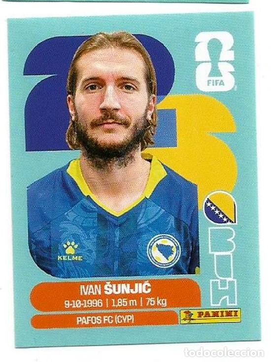 Football Stickers: MUNDIAL FIFA CUP 2026 - STICKERS - PANINI - BOSNIA HERZEGOVINA - IVAN SUNJIC - BIH 11