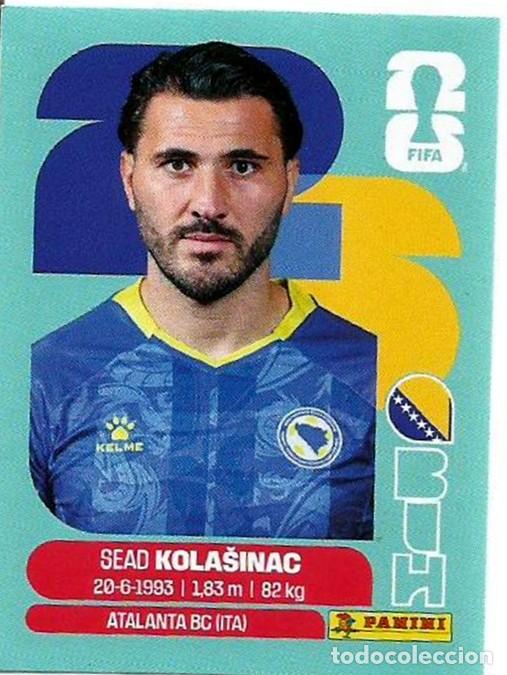 Football Stickers: MUNDIAL FIFA CUP 2026 - STICKERS - PANINI - BOSNIA HERZEGOVINA - SEAD KOLASINAC - BIH 4