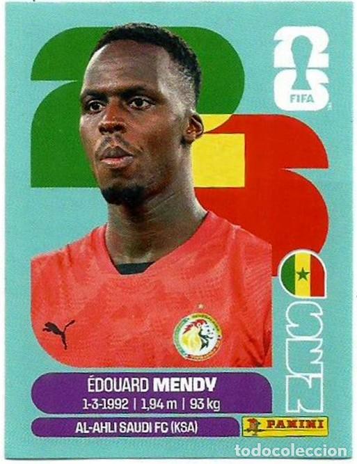 Cromos de f&uacute;tbol: MUNDIAL FIFA CUP 2026 - STICKERS - PANINI - SENEGAL - EDOUARD MENDY - SEN 2