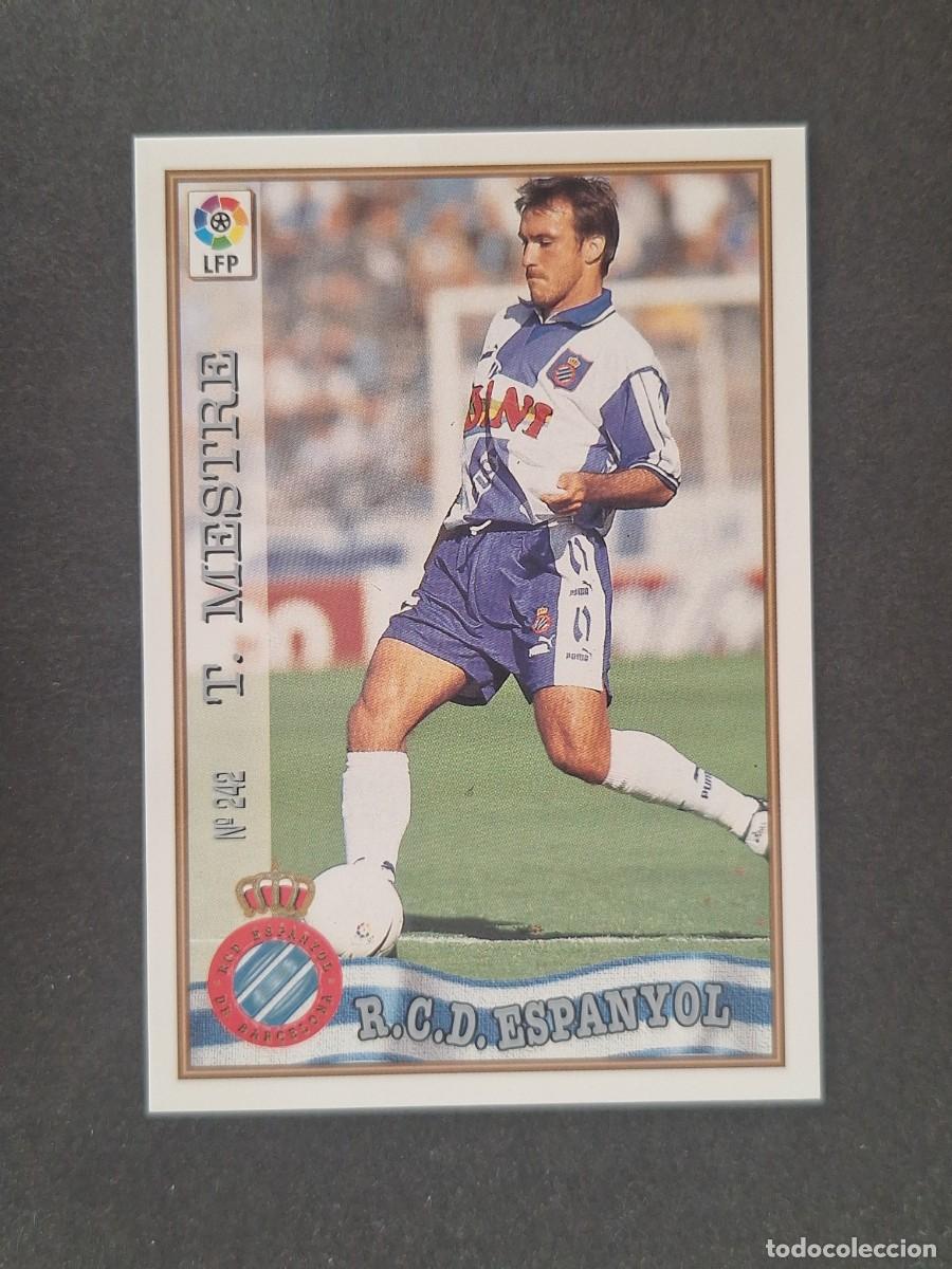 Cromos de Futebol: L1 TORRES MESTRE R. C. D. ESPA&Ntilde;OL 242 MUNDICROMO LAS FICHAS DE LA LIGA 1997 1998 97 98