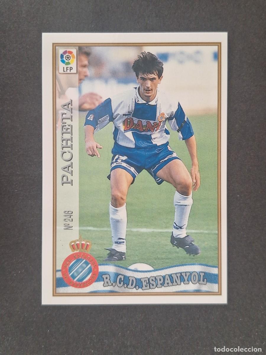 Cromos de Futebol: L1 PACHETA R. C. D. ESPA&Ntilde;OL 246 MUNDICROMO LAS FICHAS DE LA LIGA 1997 1998 97 98