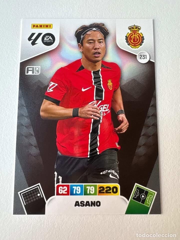 Figurine di Calcio: Carta Asano Mallorca 231 Adrenalyn 2025-26