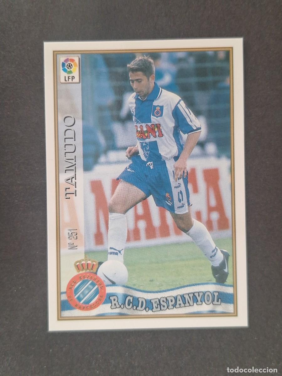 Figurine di Calcio: L1 TAMUDO R. C. D. ESPA&Ntilde;OL 251 MUNDICROMO LAS FICHAS DE LA LIGA 1997 1998 97 98