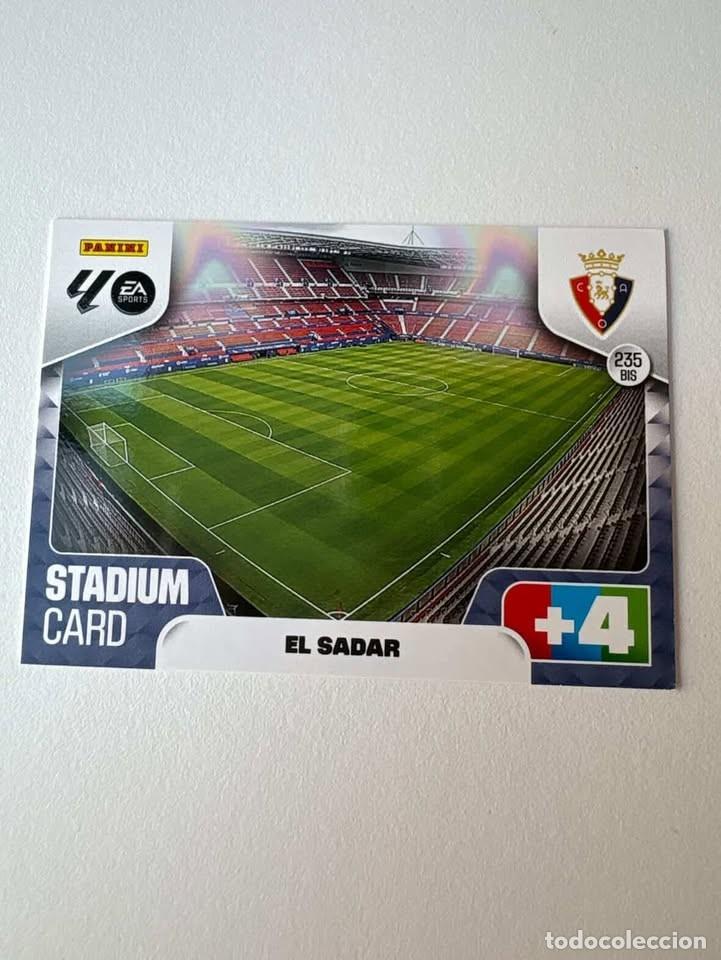Fu&szlig;ball-Sticker: Carta El Sadar Stadium Card Osasuna 235bis Adrenalyn 2025-26