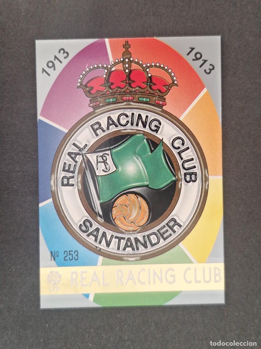 Fu&szlig;ball-Sticker: L1 ESCUDO RACING DE SANTANDER 253 MUNDICROMO LAS FICHAS DE LA LIGA 1997 1998 97 98