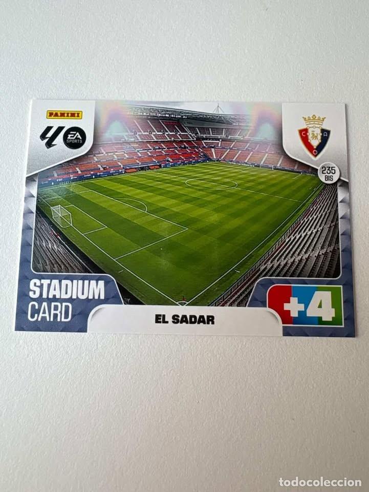 Fu&szlig;ball-Sticker: Carta El Sadar Stadium Card Osasuna 235bis Adrenalyn 2025-26