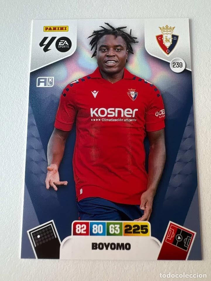 Fu&szlig;ball-Sticker: Carta Boyomo Osasuna 239 Adrenalyn 2025-26