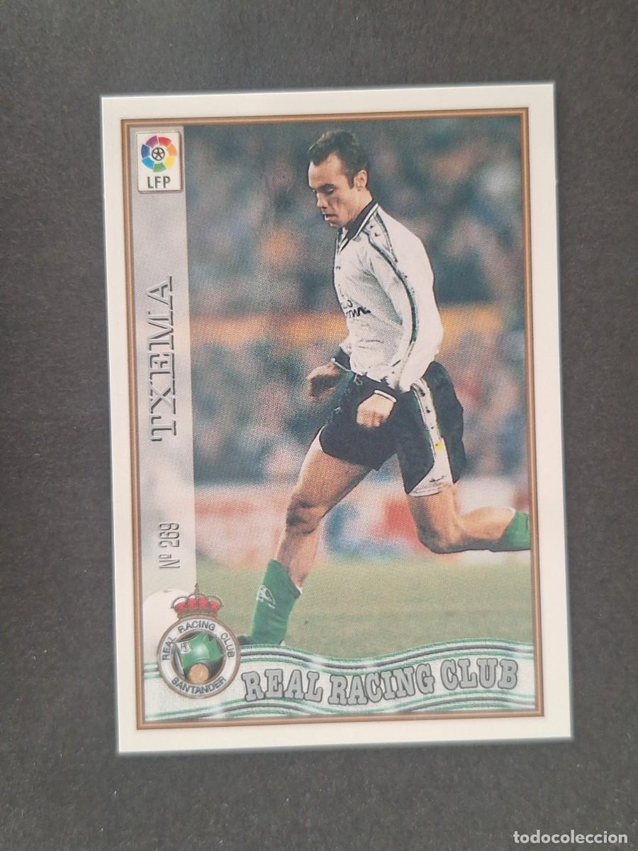 Cromos de f&uacute;tbol: L1 TXEMA RACING DE SANTANDER 269 MUNDICROMO LAS FICHAS DE LA LIGA 1997 1998 97 98