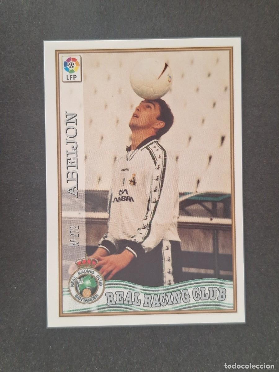 Cromos de f&uacute;tbol: L1 ABEIJON RACING DE SANTANDER 272 MUNDICROMO LAS FICHAS DE LA LIGA 1997 1998 97 98