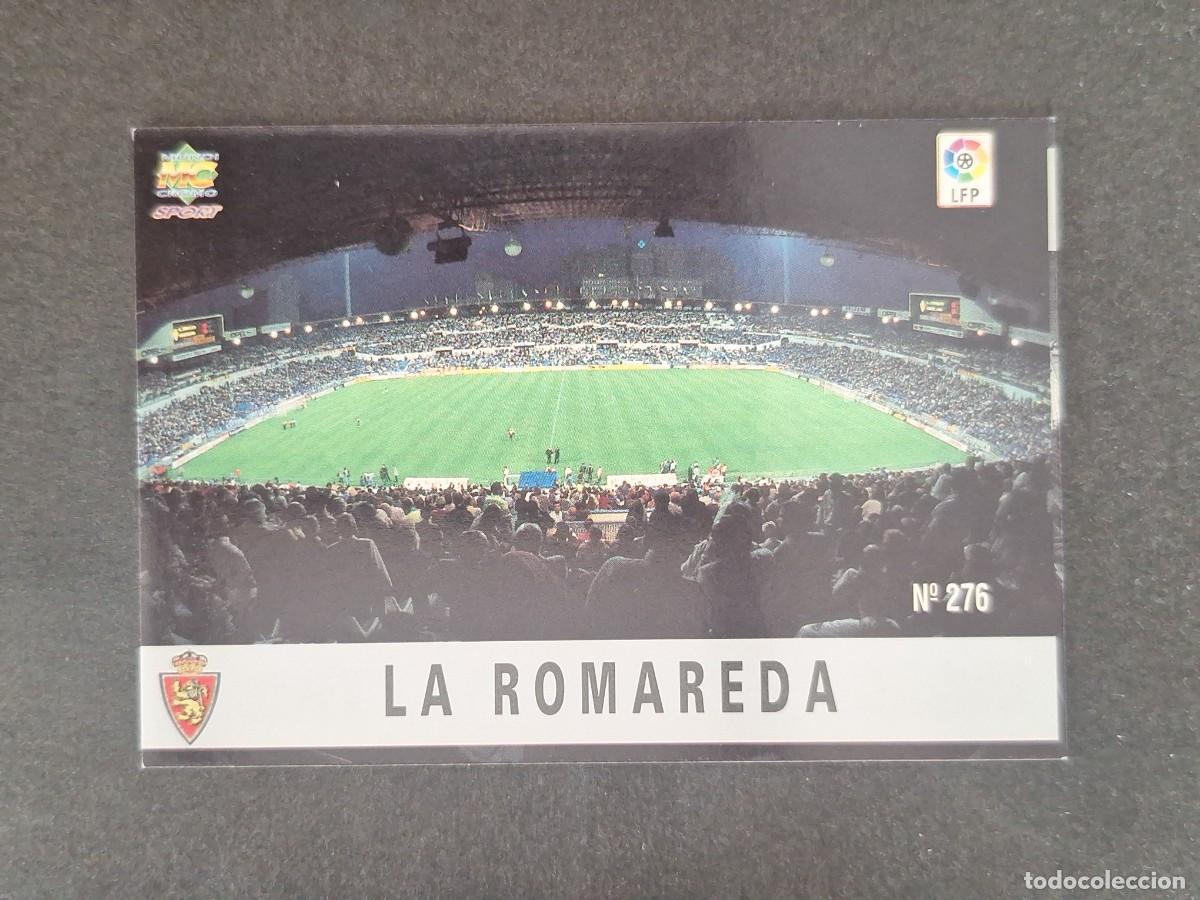 Fu&szlig;ball-Sticker: L1 ESTADIO LA ROMAREDA REAL ZARAGOZA 276 MUNDICROMO LAS FICHAS DE LA LIGA 1997 1998 97 98