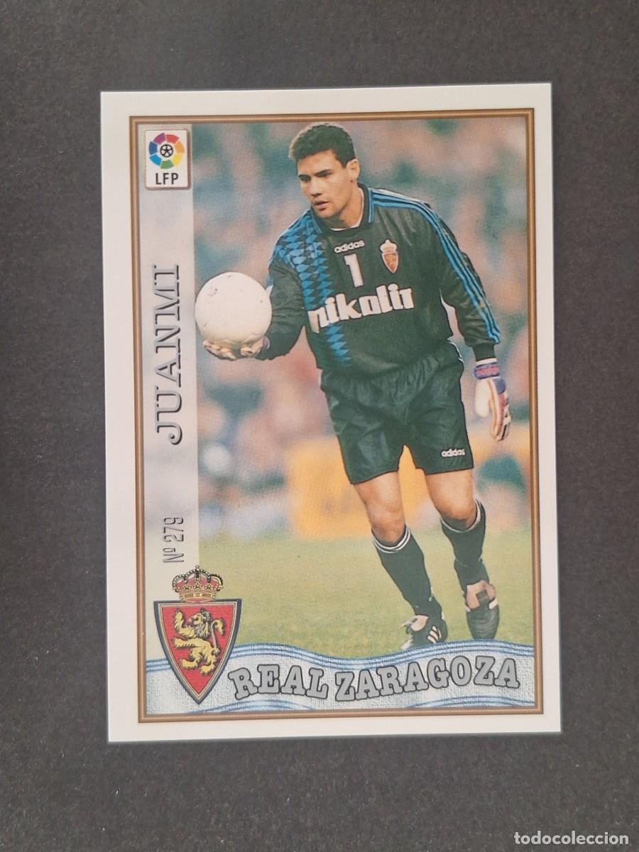 Fu&szlig;ball-Sticker: L1 JUANMI REAL ZARAGOZA 279 MUNDICROMO LAS FICHAS DE LA LIGA 1997 1998 97 98