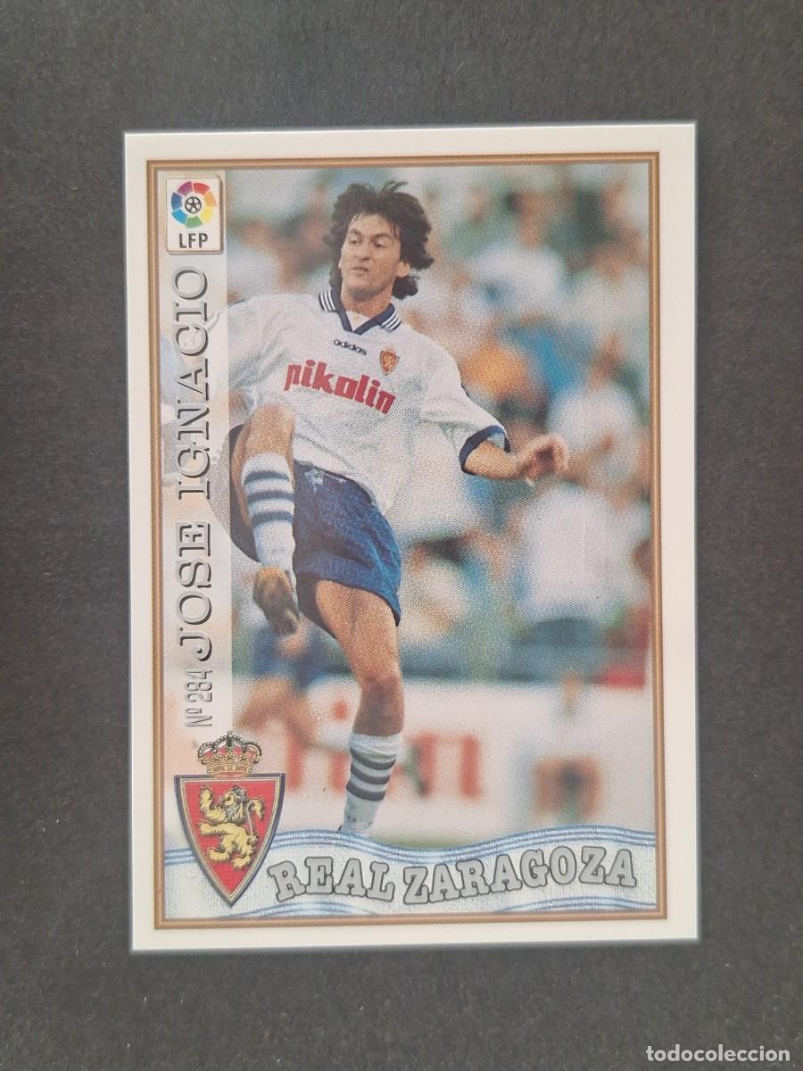 Cromos de f&uacute;tbol: L1 JOSE IGNACIO REAL ZARAGOZA 284 MUNDICROMO LAS FICHAS DE LA LIGA 1997 1998 97 98
