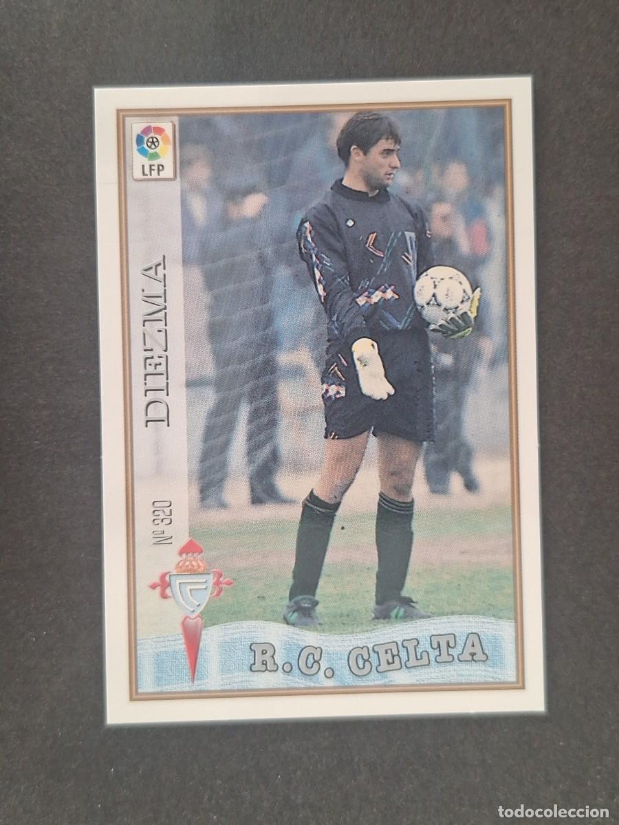 Cromos de f&uacute;tbol: L1 DIEZMA CELTA DE VIGO 320 MUNDICROMO LAS FICHAS DE LA LIGA 1997 1998 97 98