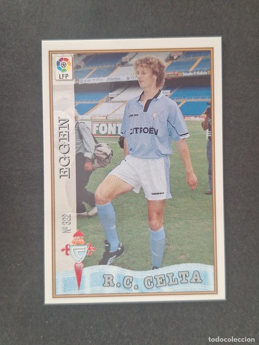 Cromos de f&uacute;tbol: L1 EGGEN CELTA DE VIGO 322 MUNDICROMO LAS FICHAS DE LA LIGA 1997 1998 97 98