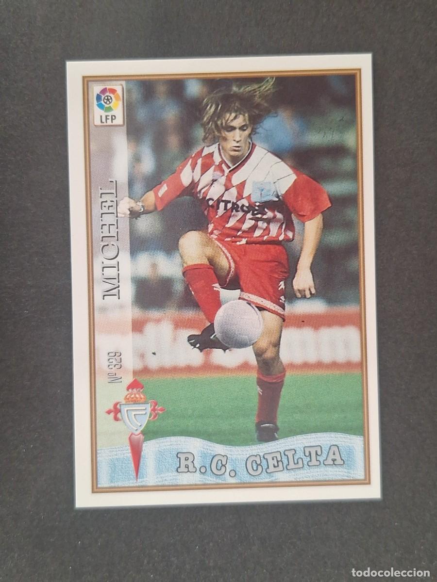 Cromos de f&uacute;tbol: L1 MICHEL CELTA DE VIGO 329 MUNDICROMO LAS FICHAS DE LA LIGA 1997 1998 97 98