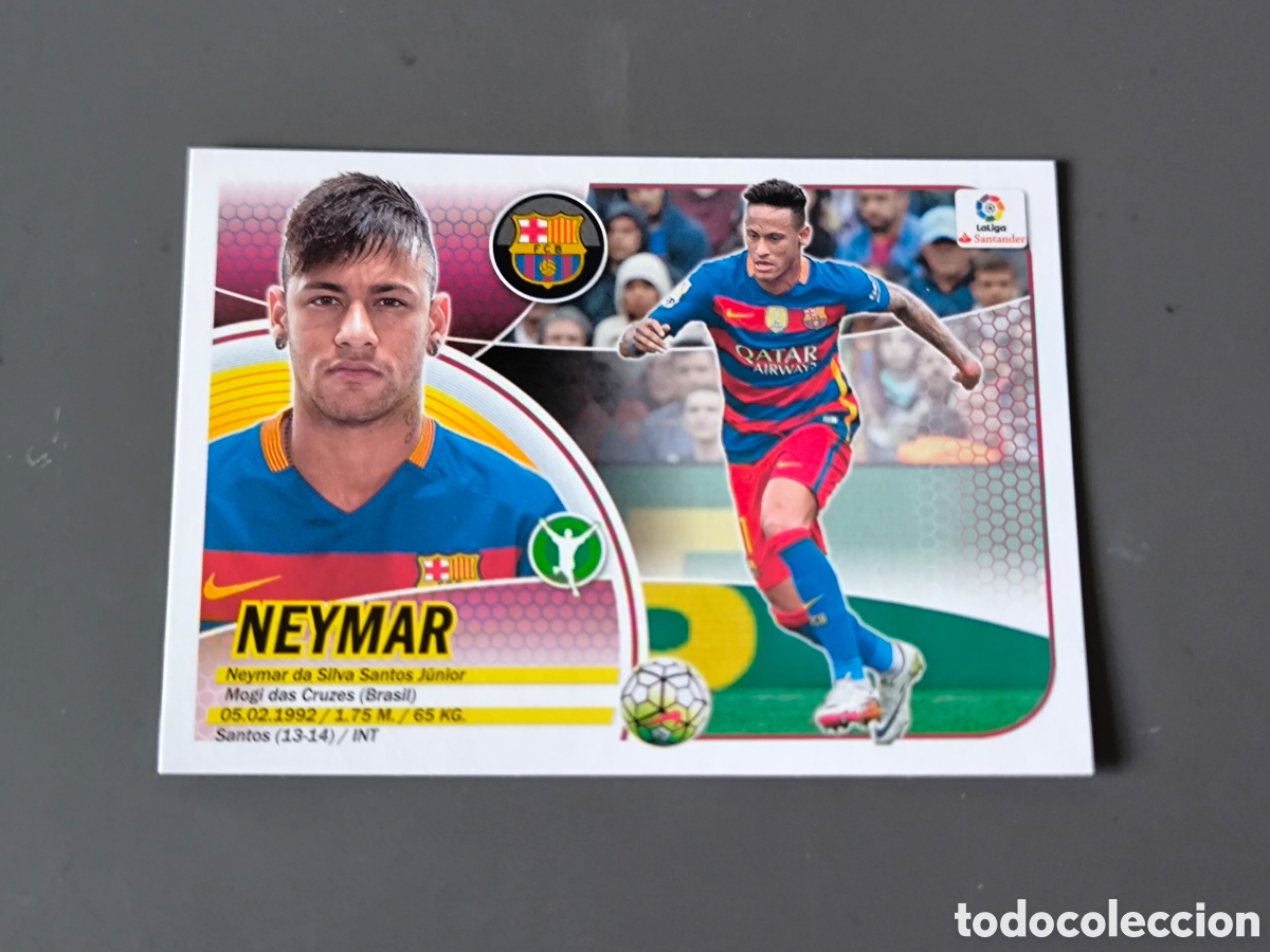 Figurine di Calcio: NEYMAR 15 FC Barcelona Liga Este 16 17