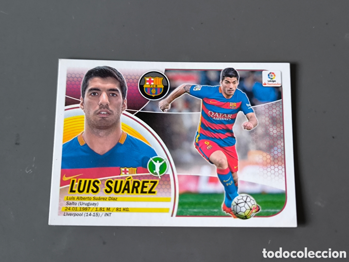 Figurine di Calcio: LU&Iacute;S SU&Aacute;REZ 16 FC Barcelona Liga Este 16 17