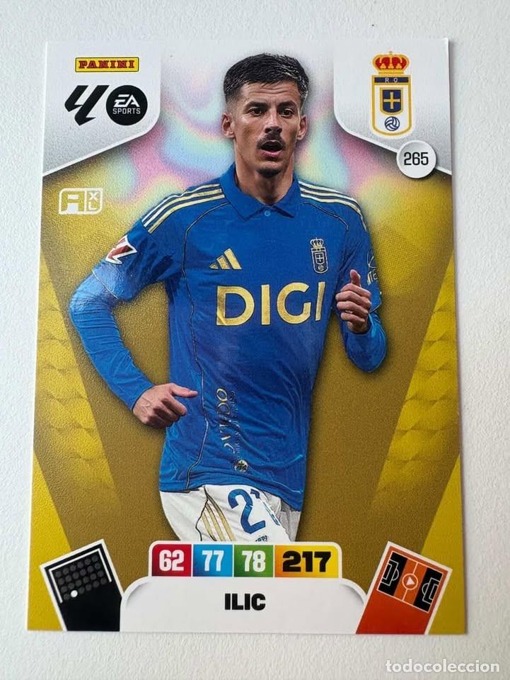 Figurine di Calcio: Carta Ilic Oviedo 265 Adrenalyn 2025-26