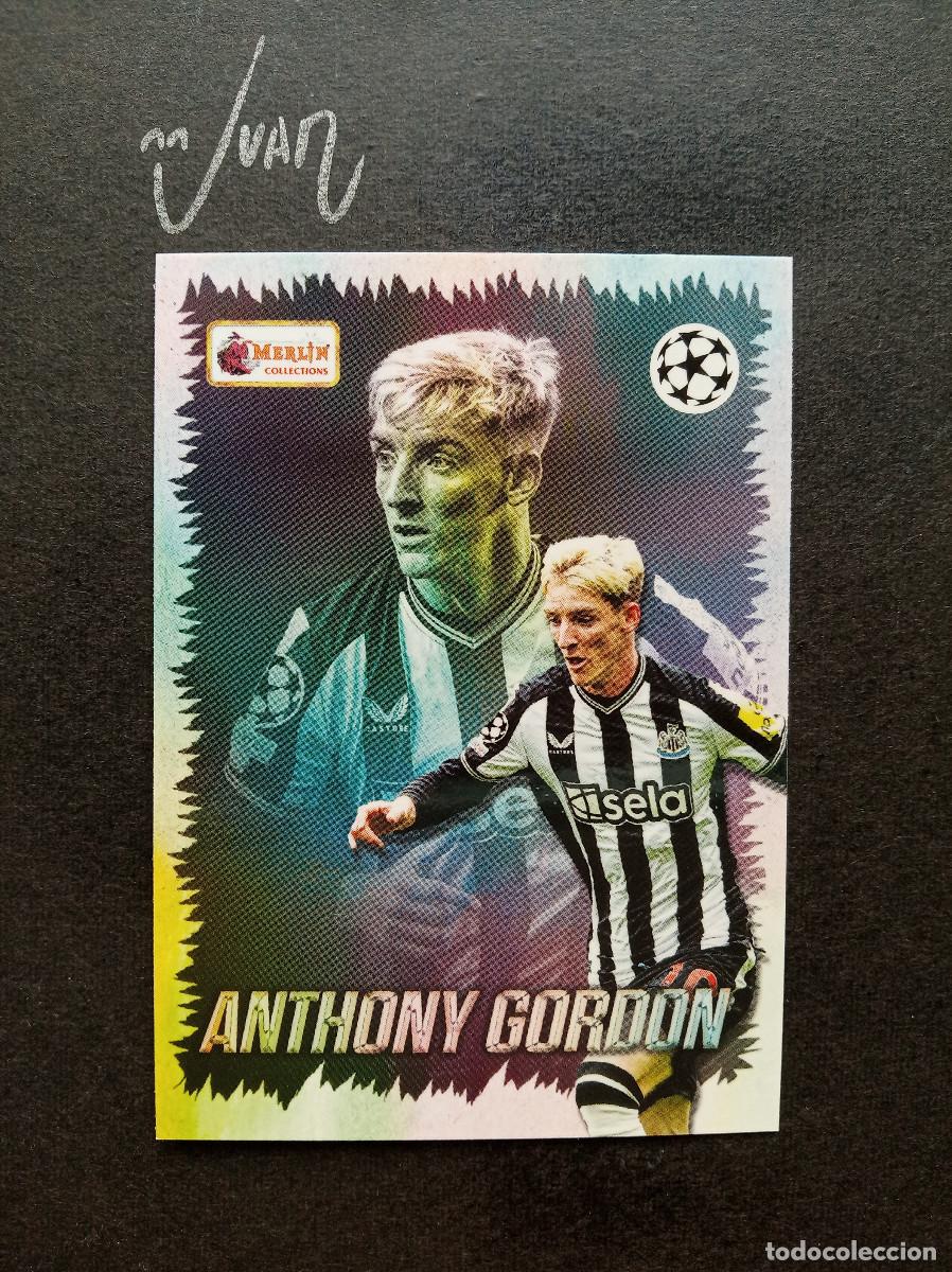 Cromos de f&uacute;tbol: 137 ANTHONY GORDON NEWCASTLE INGLATERRA MUNDIAL 2026 BARCELONA ⚽ TOPPS &reg; MERLIN HERITAGE 2023 2024