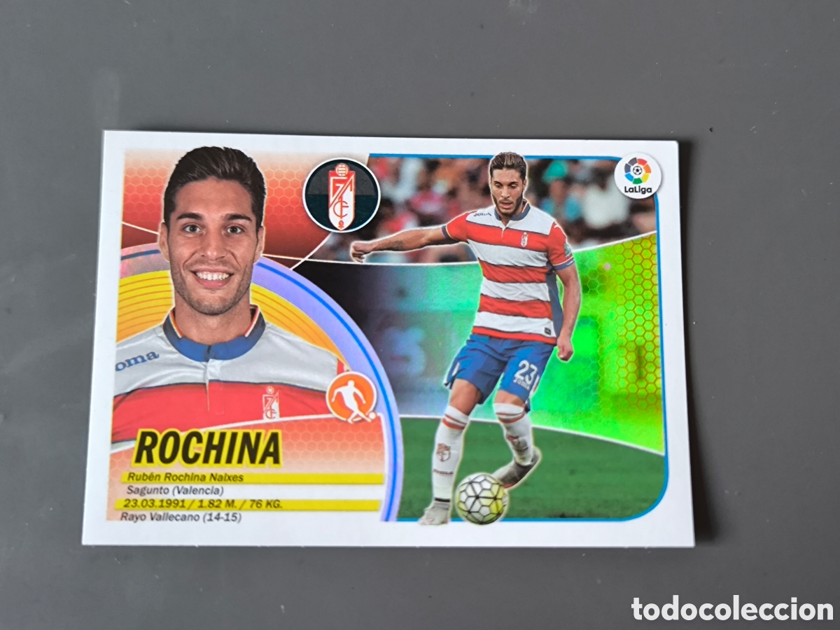 Cromos de f&uacute;tbol: ROCHINA 12 Granada CF Liga Este 16 17