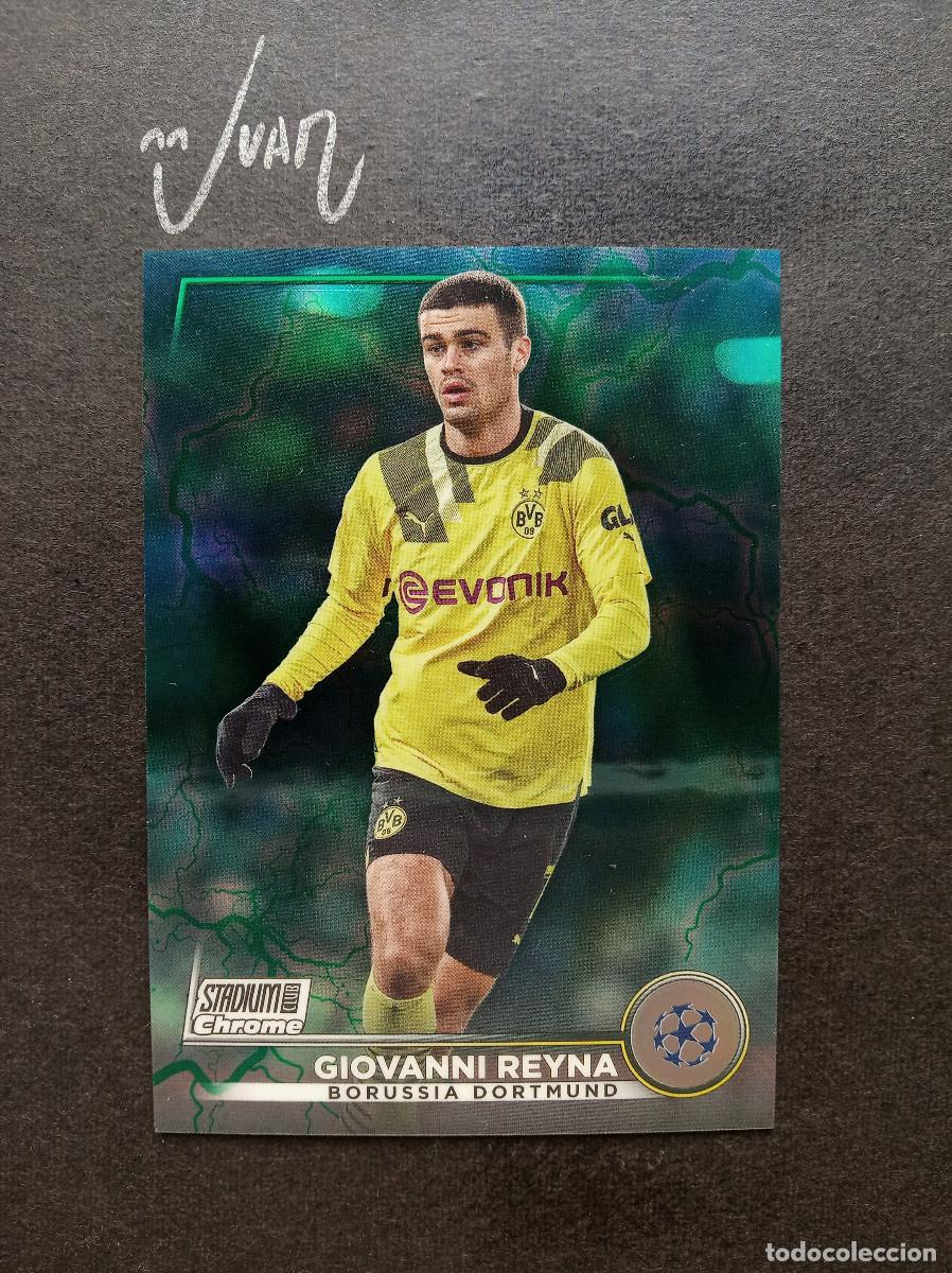 Cromos de f&uacute;tbol: NUMERADA #/225 GIO REYNA BORUSSIA DORTMUND UNITED STATES MUNDIAL 2026 ⚽ TOPPS &reg; STADIUM CLUB 22 2023