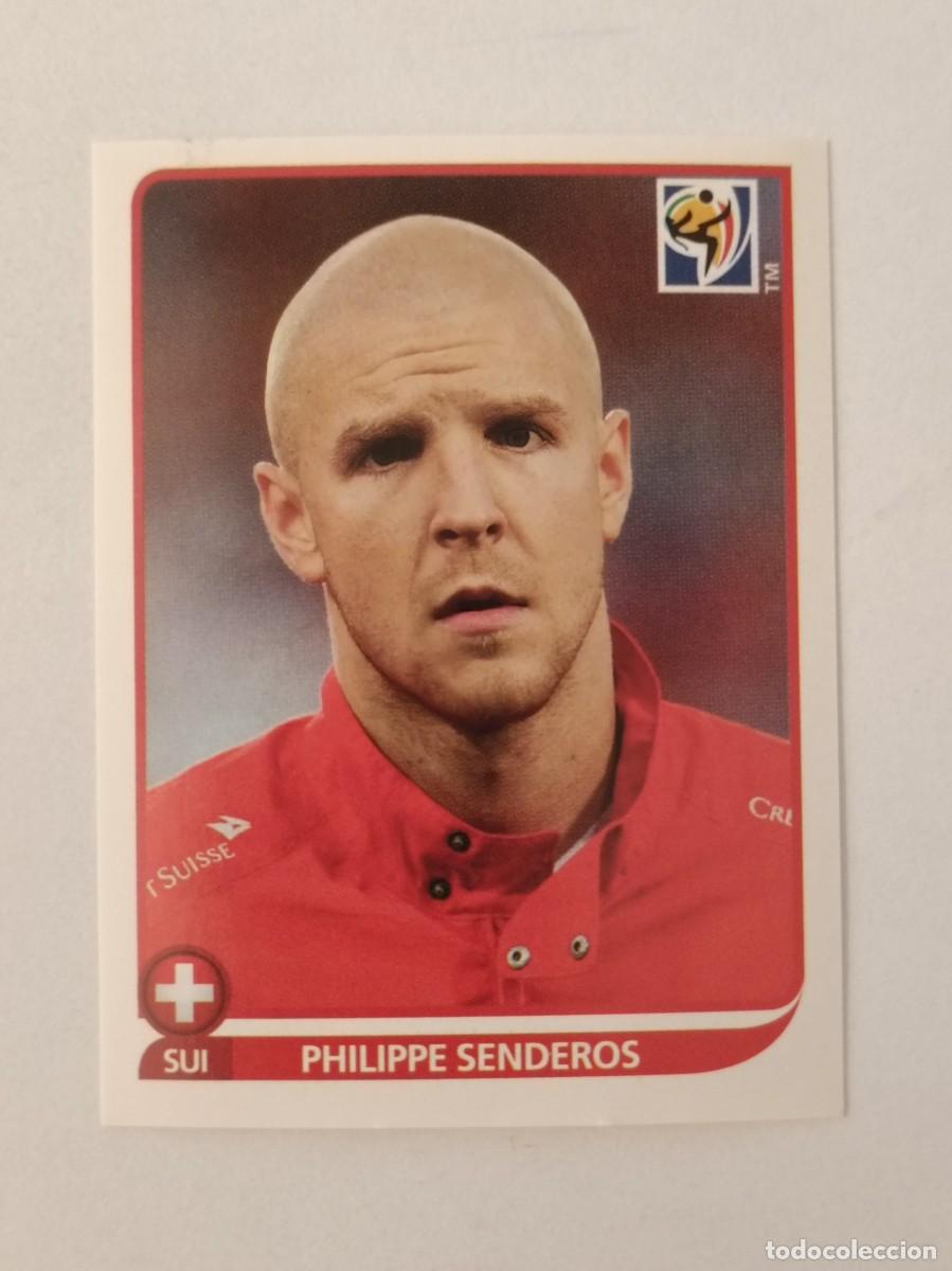 Cromos de f&uacute;tbol: #588 PHILIPPE SENDEROS (SUIZA) MUNDIAL SUDAFRICA 2010 PANINI