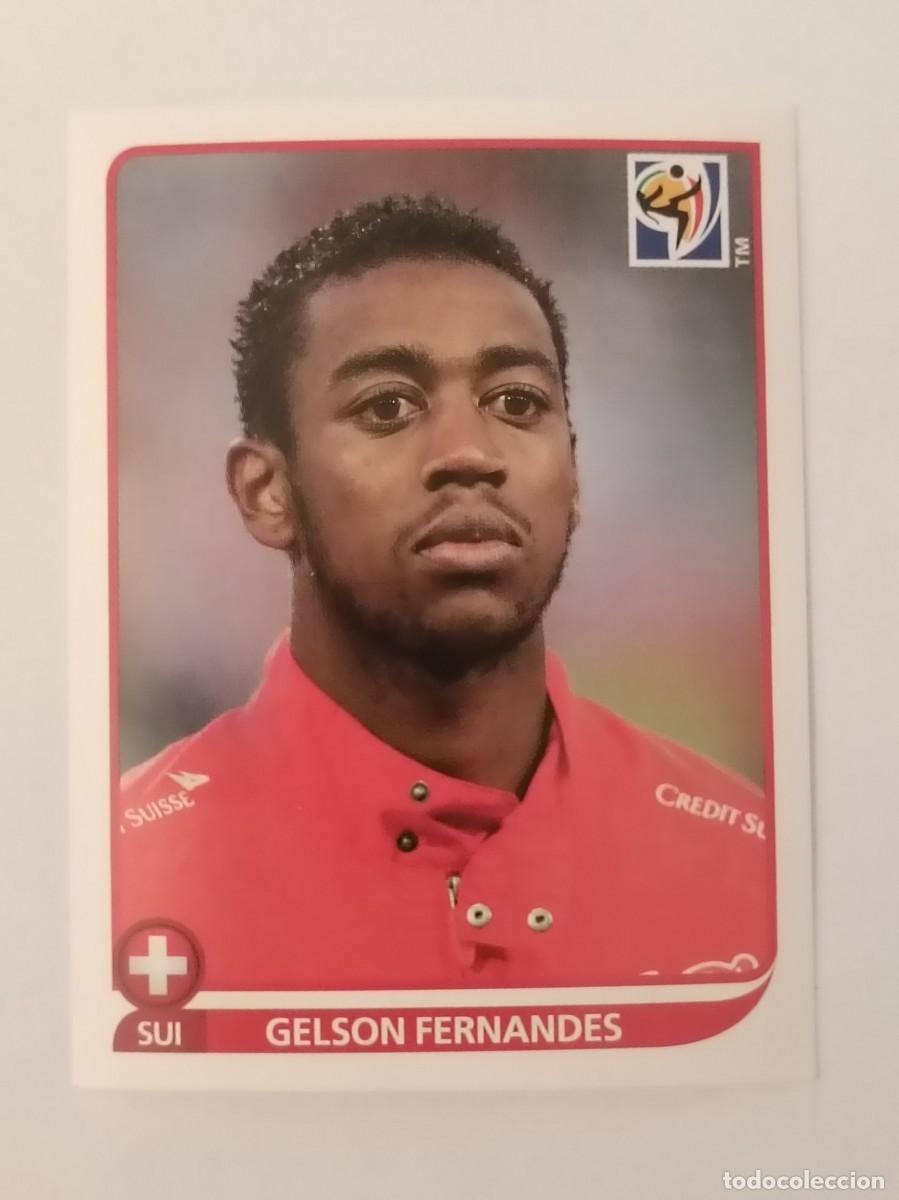 Fu&szlig;ball-Sticker: #594 GELSON FERNANDES (SUIZA) MUNDIAL SUDAFRICA 2010 PANINI