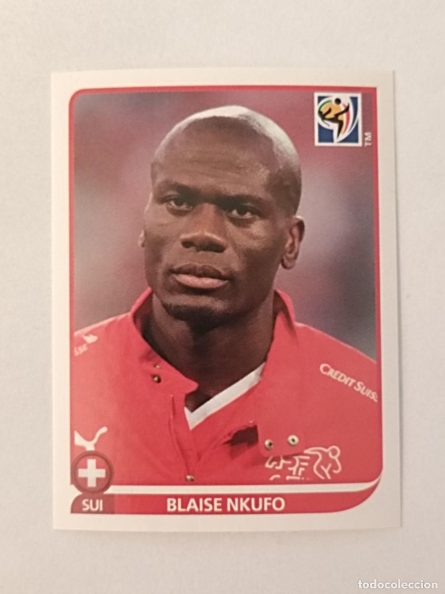 Fu&szlig;ball-Sticker: #598 BLAISE NKUFO (SUIZA) MUNDIAL SUDAFRICA 2010 PANINI
